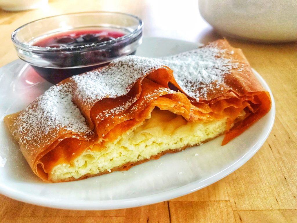 Topfenstrudel